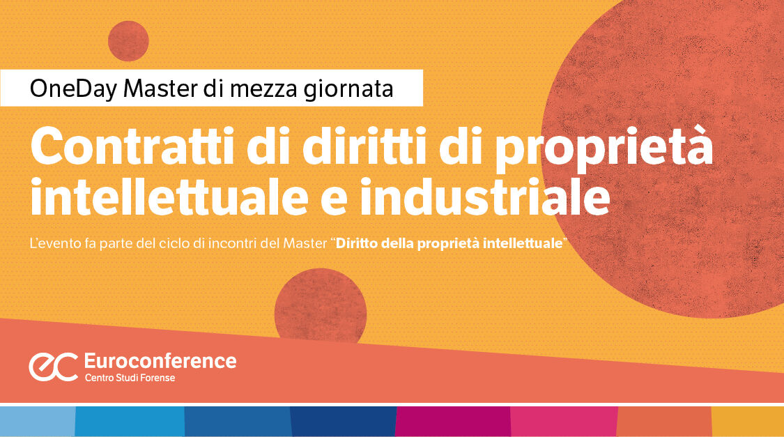 Immagine Contratti di diritti di proprietà intellettuale e industriale | Euroconference